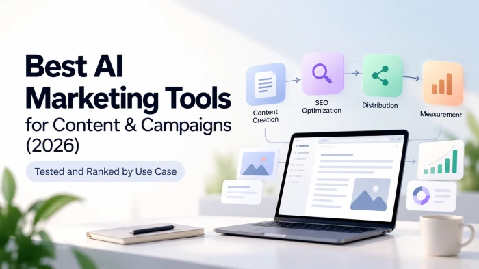 Best AI Marketing Tools for Content & Campaigns (2026): Tested and Ranked by Use Case