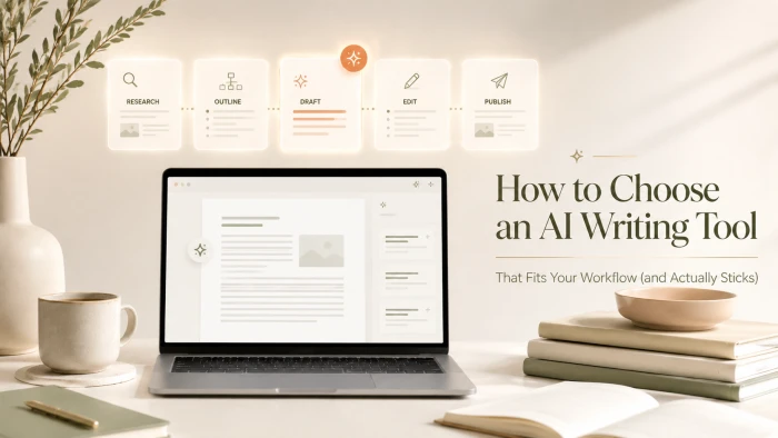 How to Choose an AI Writing Tool That Fits Your Workflow (and Actually Sticks)