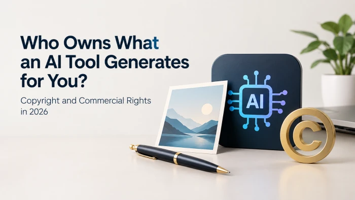Who Owns What an AI Tool Generates for You? Copyright and Commercial Rights in 2026